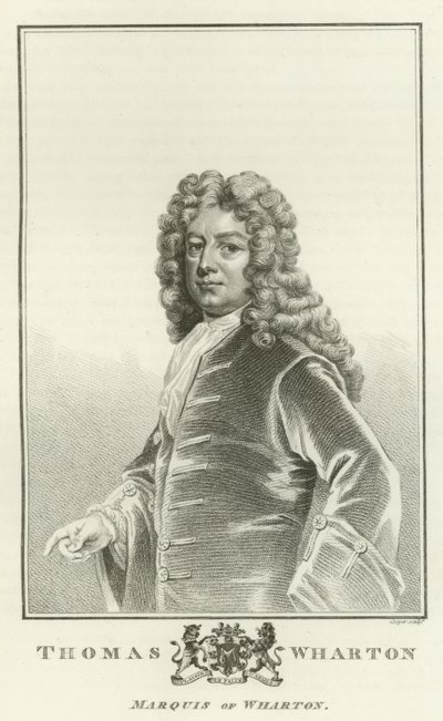 Thomas Wharton, Marchese di Wharton da Godfrey Kneller